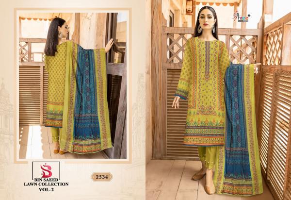 Shree Bin Saeed Lawn Collection Vol 2 Exclusive Pakistani Salwar Suit